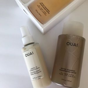OUAI BETTER TOGETHER Leave in conditioner &  Detox shampoo
